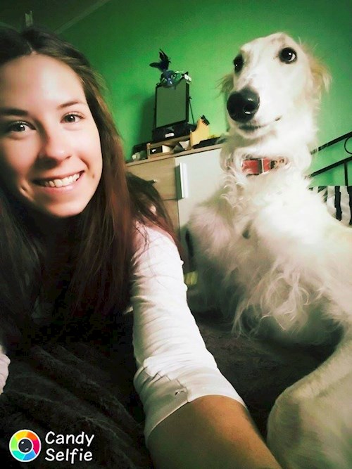 Michaela- petsitter Chvalovice nebo Páníček pro psi kočky