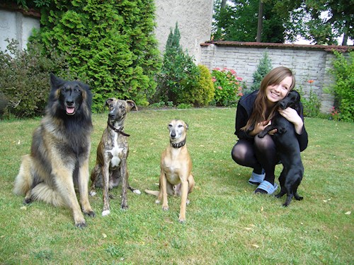 Andrea- petsitter Praha or Pet nanny for dogs 