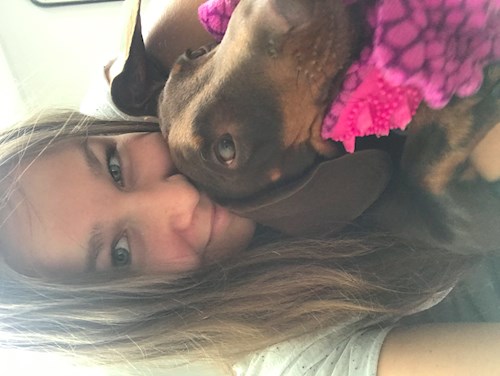 Veronika- petsitter Ostrava nebo Páníček pro psi kočky