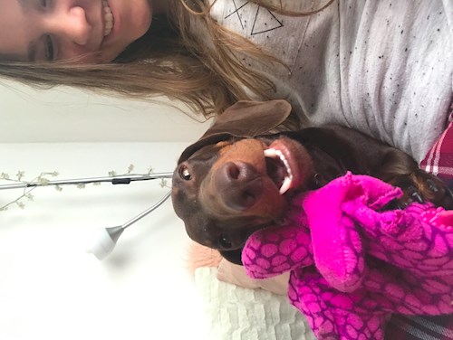 Veronika- petsitter Ostrava nebo Páníček pro psi kočky