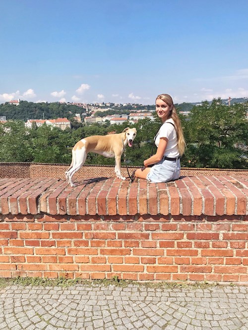 Klára- petsitter Praha or Pet nanny for dogs cats 
