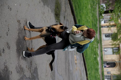 Polina- petsitter Praha or Pet nanny for dogs cats 