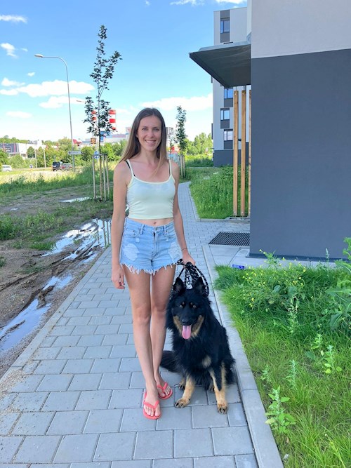 Klára- petsitter Jihlava or Pet nanny for dogs cats