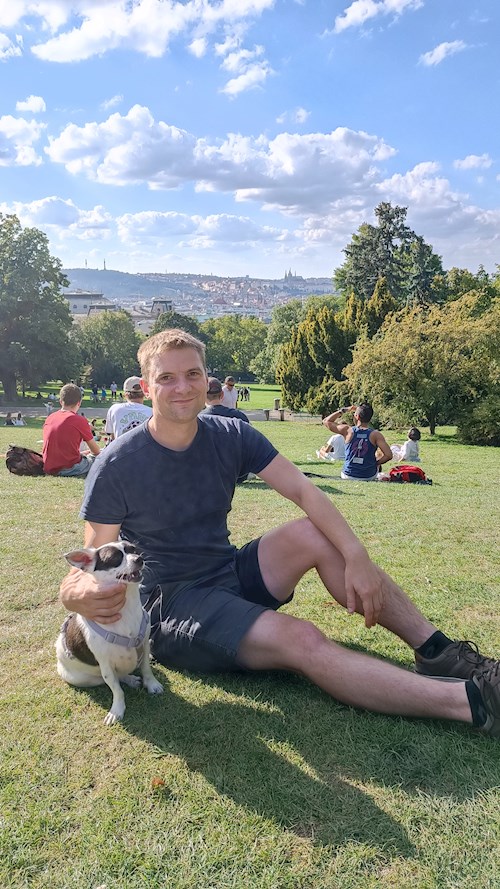 Michal- petsitter Praha nebo Páníček pro psi kočky