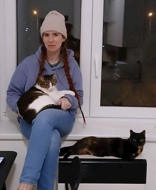 Elizabeth- petsitter Prague  or Pet nanny for dogs cats