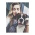 Andrea + stapan de animal de companie care a apelat la un pet sitter in loc de pensiune canina sau pet hotel